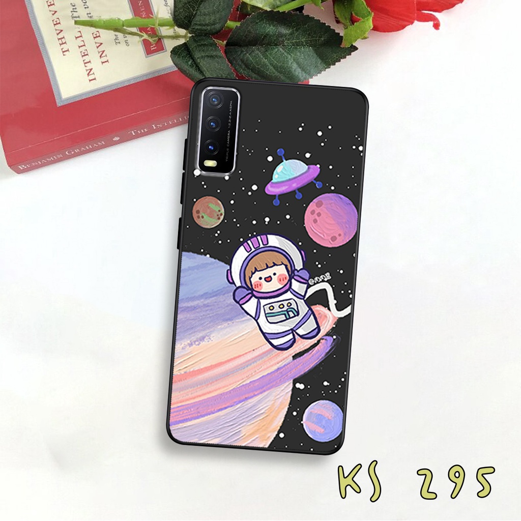 Ốp lưng Vivo Y20 - Vivo Y20s - Vivo Y12s - Ốp lưng in hình Ngân hà &amp; RoroJump siêu đẹp