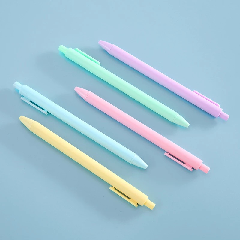 1 Bút Mực Gel Mềm Mịn Màu Sắc Macaron