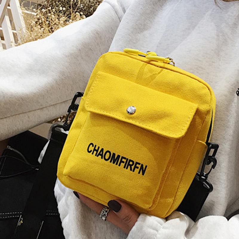 Túi đeo chéo cá tính có lỗ nhỏ để dây tai nghe nhiều ngăn thông dụng - 907 | BigBuy360 - bigbuy360.vn