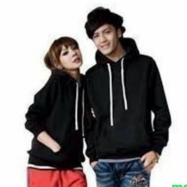 Áo hoodie nỉ trơn unisex