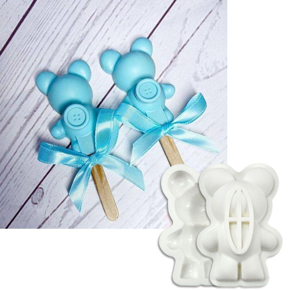KENT DIY3D bear-shaped chocolate cake making mold art decoration reusable and easy to use