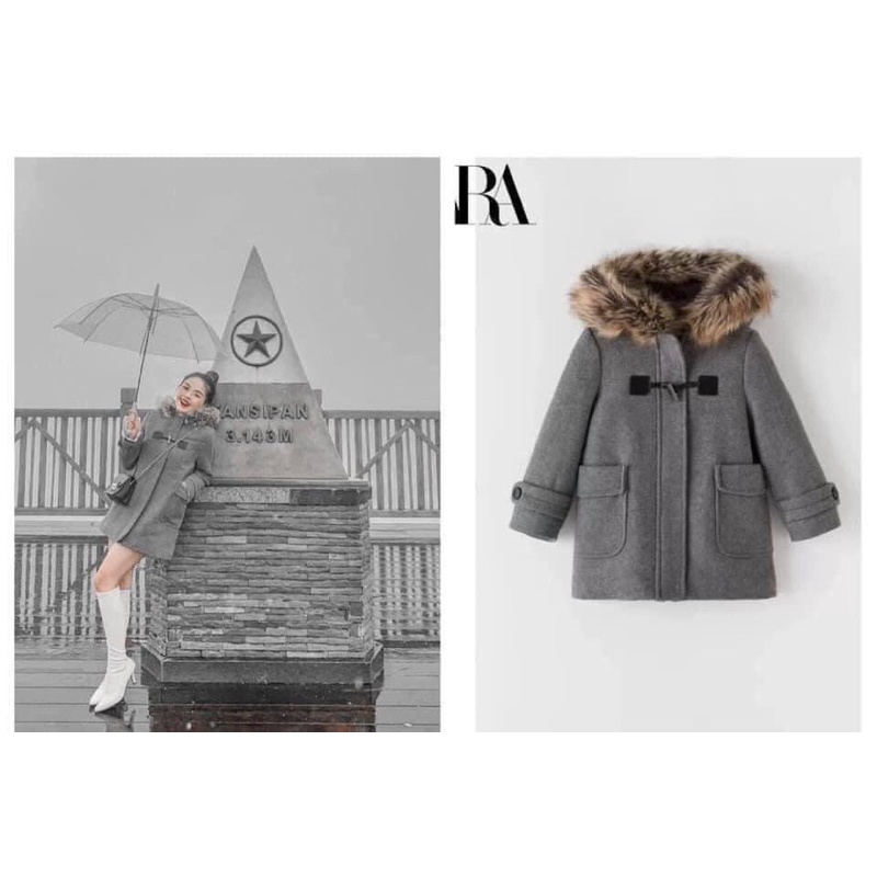 Thanh ly áo dạ hàng Zara auth cực xinh