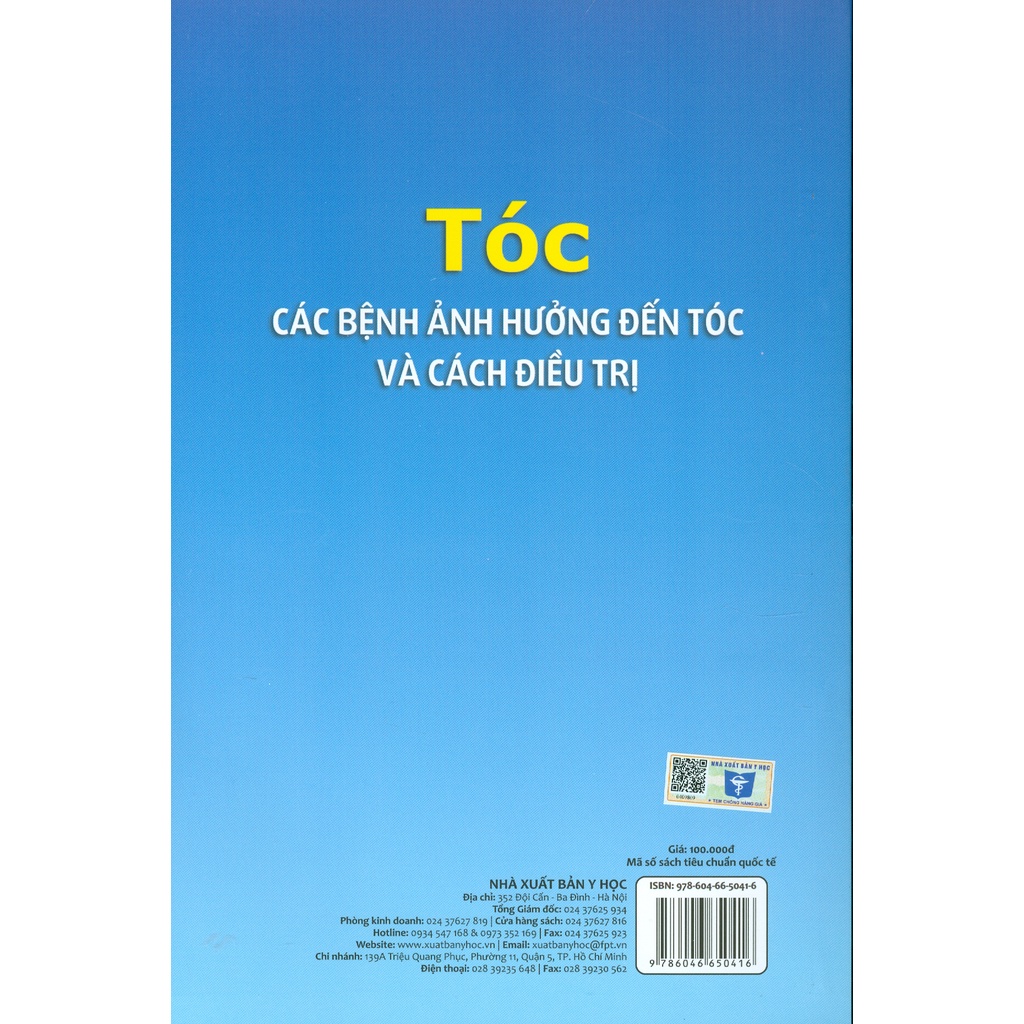 Sách - Tóc, Các Bệnh Ảnh Hưởng Đến Tóc Và Cách Điều Trị