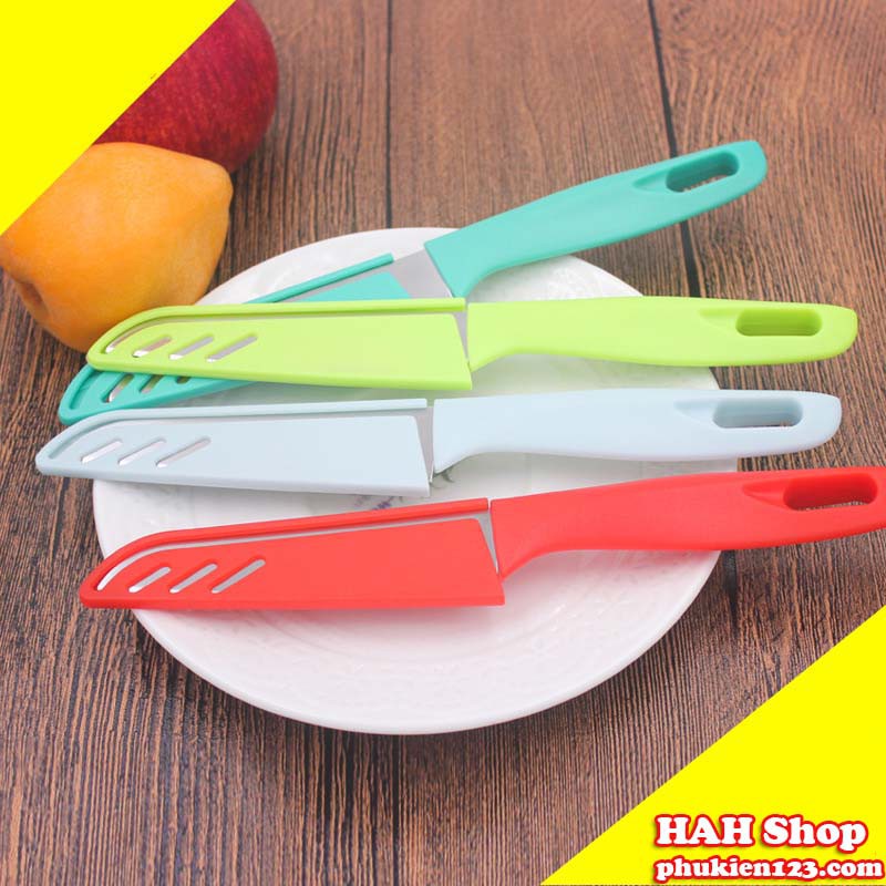 Dao gọt trái cây có nắp đậy tiện lợi