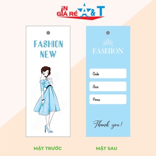 (GIÁ TẬN XƯỞNG IN) Mác quần áo, tag quần áo 100 cái_MẪU 5