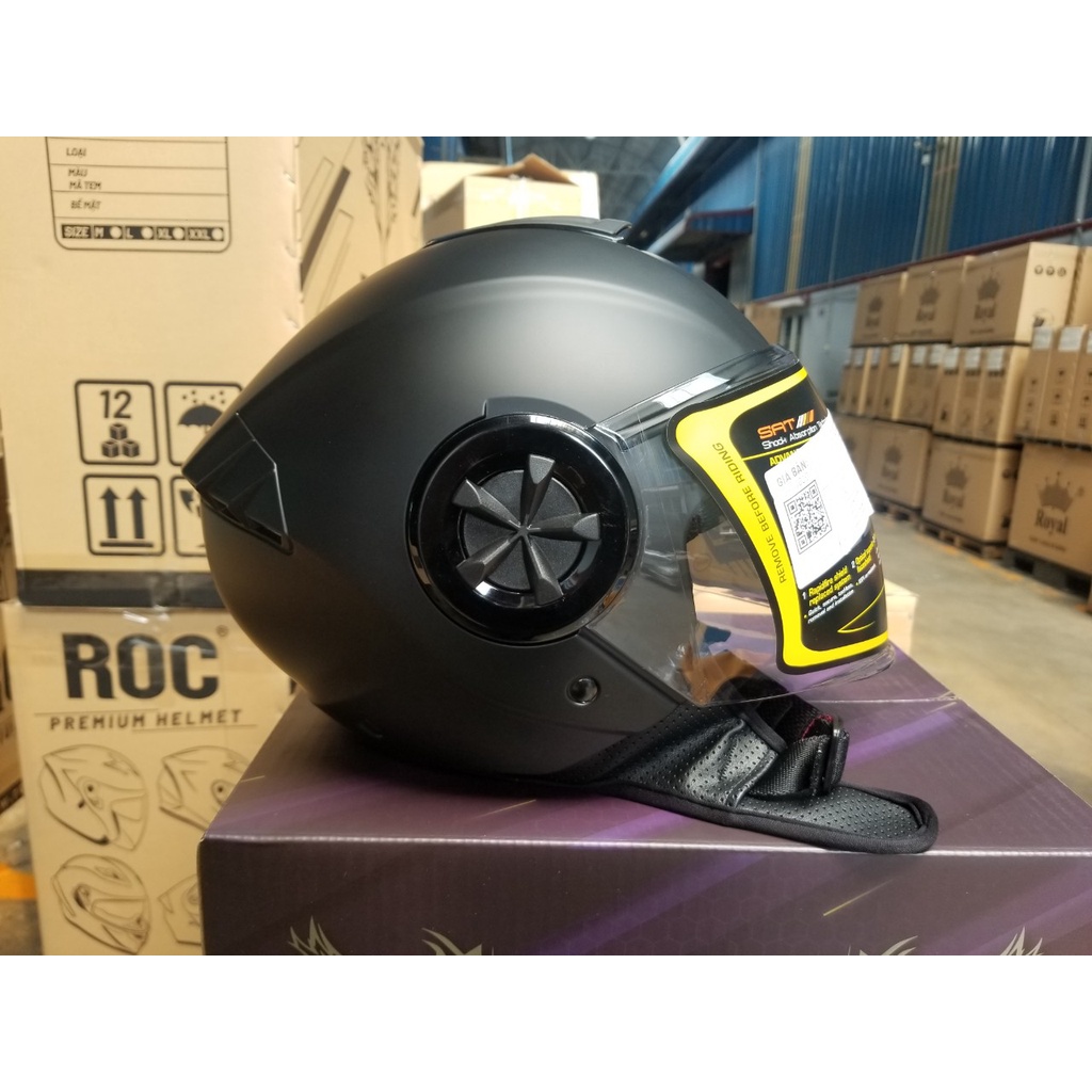 Lót nón bảo hiểm3/4 Roc 06