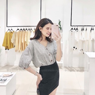 Chân váy chữ A đen