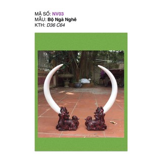 Nghê ngậm ngà phong thủy