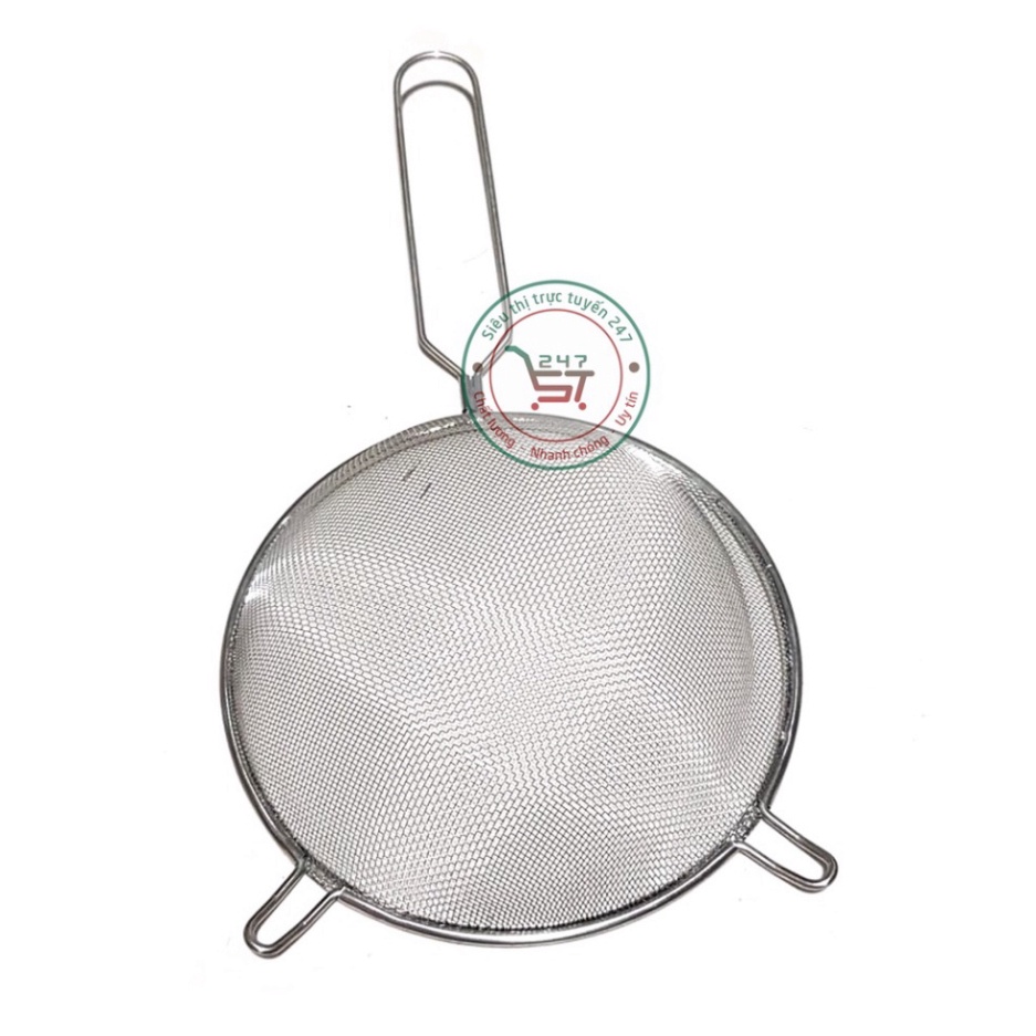 Rây lọc inox 19 cm siêu bền giá rẻ lọc siêu mịn sử dụng tiện ích trong gia đình