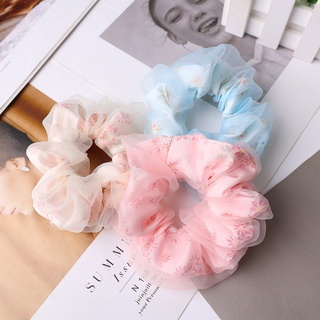 Dây Cột Tóc Lưới Co Giãn Phong Cách Hàn Quốc Cho Nữ