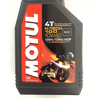 Nhớt Motul H Tech 100 4T 10W40 Bình 1Lít