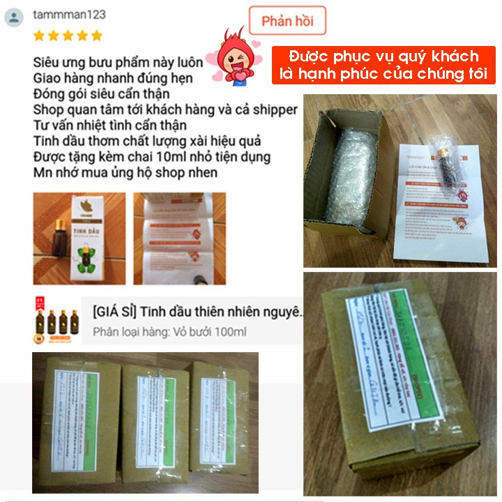 [COMBO 2 LỌ 100ML] Tinh Dầu Quế VIDAME - Hàng Chính Hãng, Được chiết xuất 100% từ vỏ quế, lá quế tự nhiên