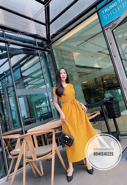 Váy bầu đẹp thiết kế dài thời trang Hè Thu 2020(45-80kg)