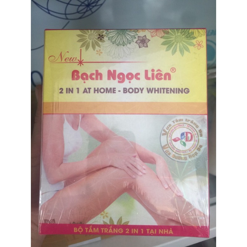 Tắm Trắng Taị Nhà 2 in 1 Bạch Ngọc Liên