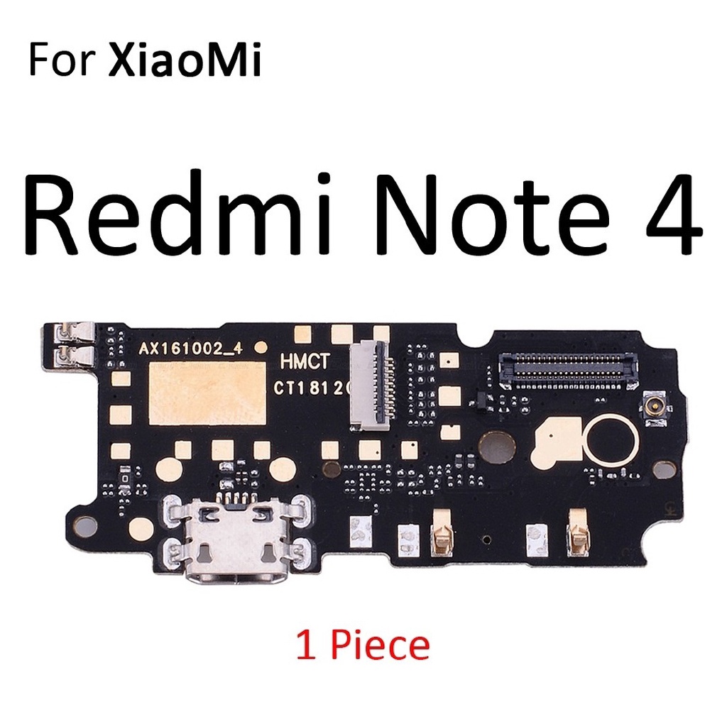 Bảng Mạch Cổng Sạc Cao Cấp Cho Điện Thoại XiaoMi Redmi Note 5A 4 4X 4A 3 3S 2 2A Pro