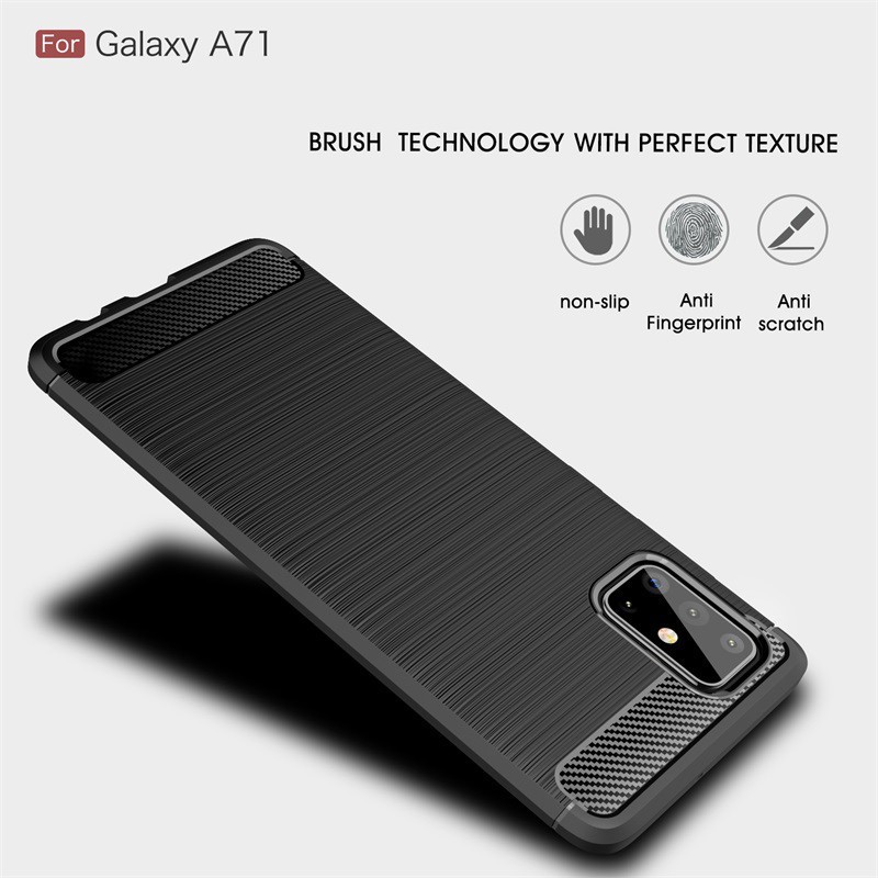 Ốp Điện Thoại Sợi Carbon Cho Samsung Galaxy A21s / 31 / 21 / 11 / 01 / 11 / 71 / 51 / 40 / 50 / 50S / 30S / 20S / 10S / 70S / 70 / 20 / 30