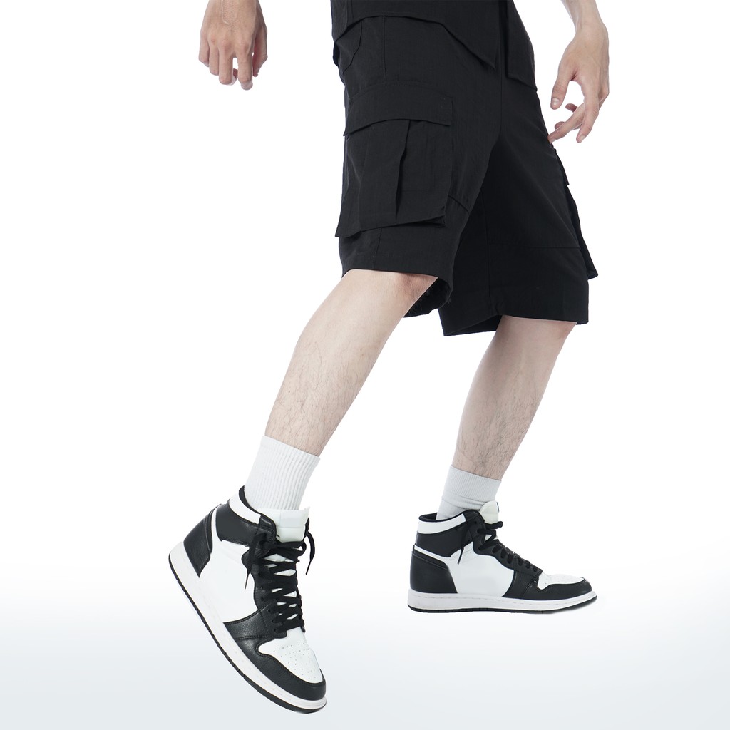 Quần Short Đùi Túi Hộp unisex N7 Basic nam nữ oversize phong cách Hàn Quốc Ulzzang | BigBuy360 - bigbuy360.vn