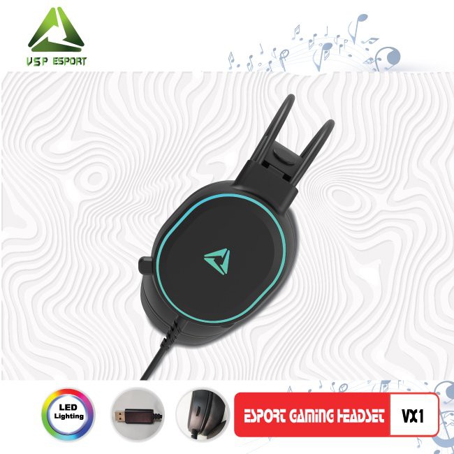 TAI NGHE CHUYÊN GAME VSP ESPORT GAMING VX1 7.1 | BigBuy360 - bigbuy360.vn