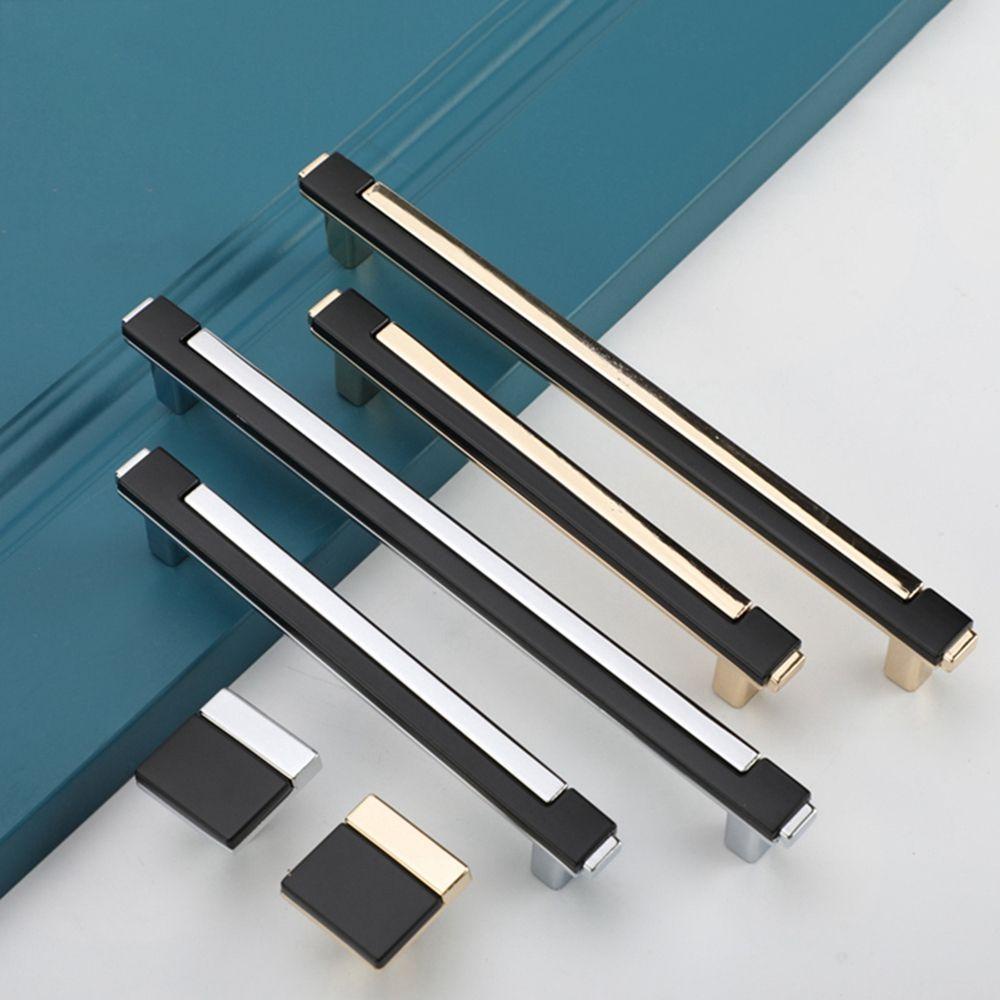 Tay Nắm Cửa Tủ Thời Trang|Tay Nắm Cửa Bằng Chrome Cải Thiện Nhà Bếp