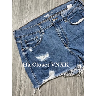 Quần Short Jean Nữ Old N@vì