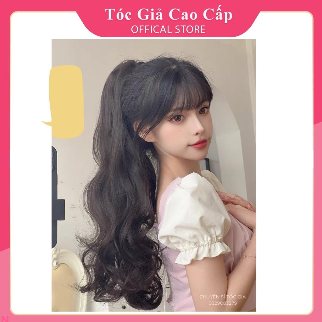 Tóc giả ngoặm xoăn đuôi n44-50cm