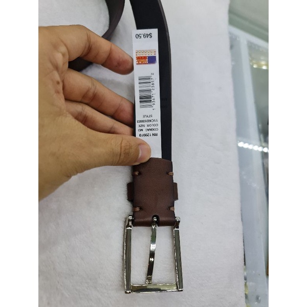 Thắt lưng da nam Calvin Klein ck chính hãng nhập Mỹ