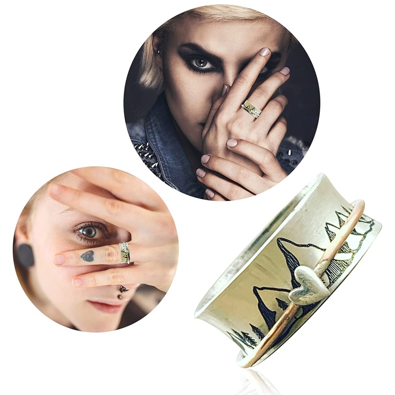 Vòng Nhẫn Gắn Bánh Xe Leo Núi Giúp Giảm Căng Thẳng