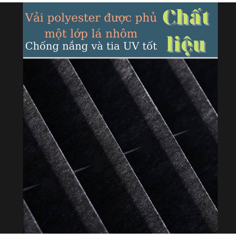 Rèm Che Nắng Ô Tô, Rèm Che Kính Lái Chống Tia UV Bảo Vệ Nội Thất Xe Hơi LEON OFFICIAL