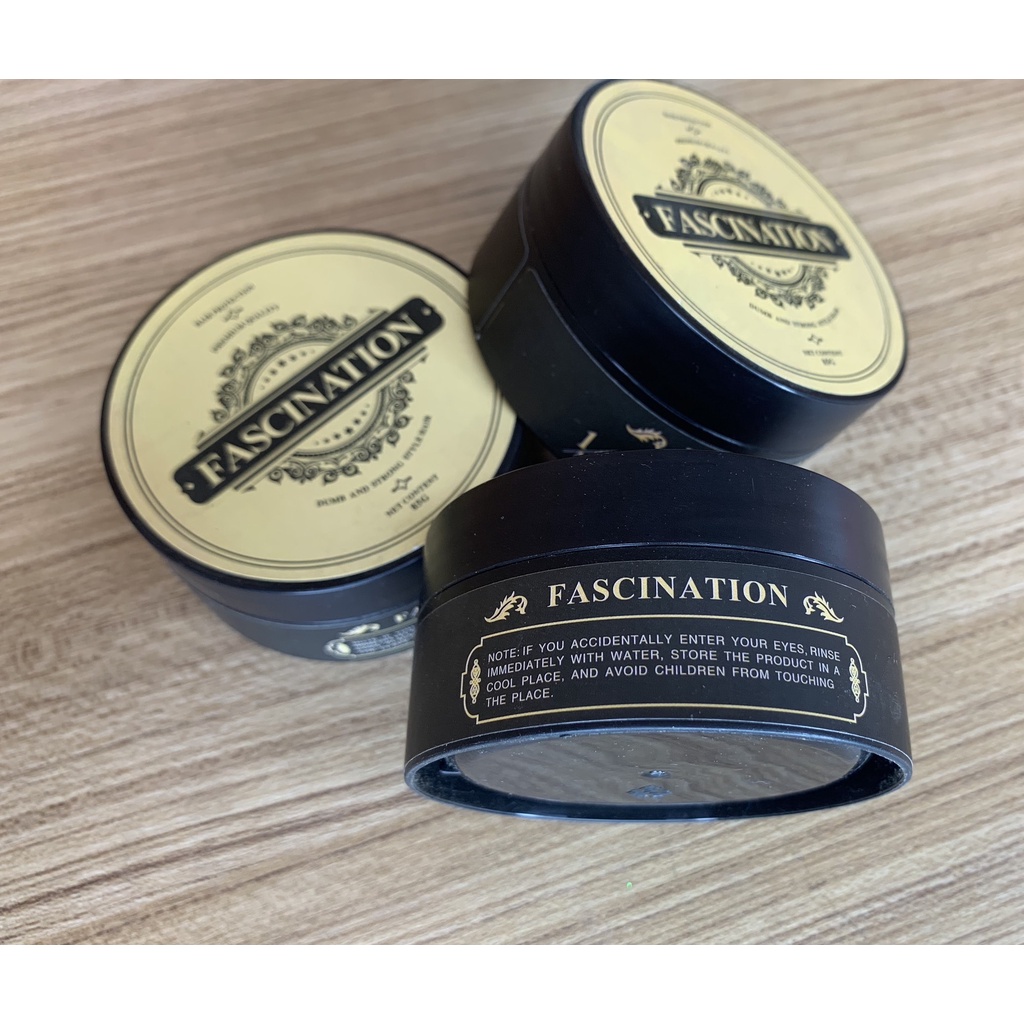 Sáp Vuốt Tóc Nam Fascination 100gr Tạo Kiểu Tóc Mờ Và Giữ Nếp Tốt