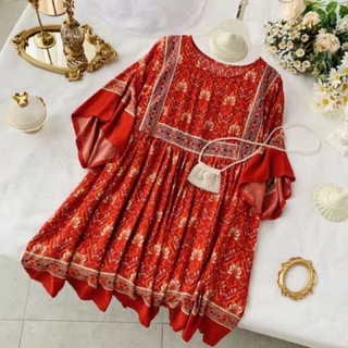 Váy boho vintage