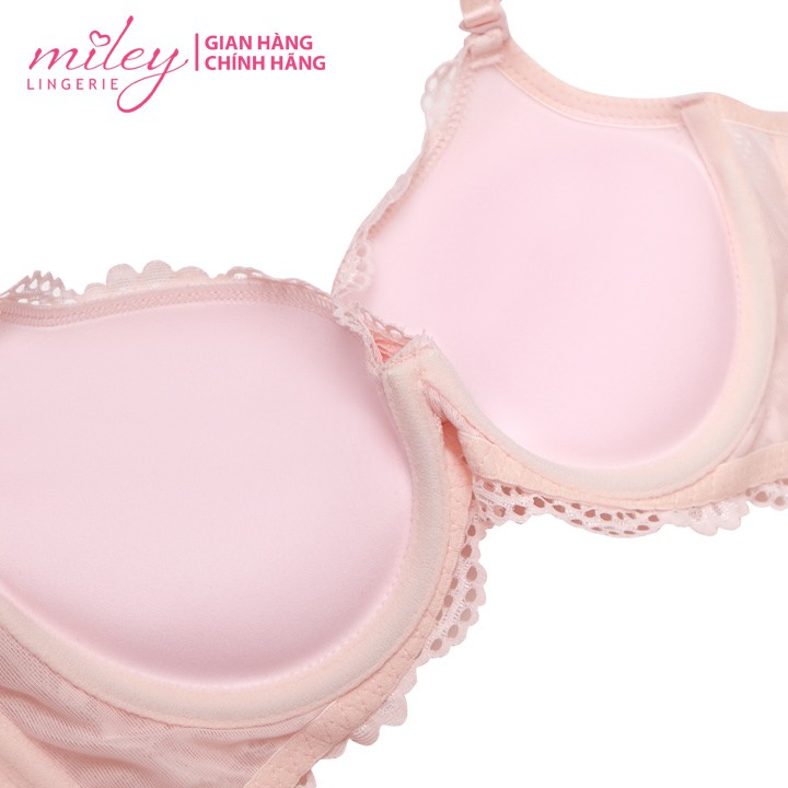 Áo Lót Nâng Ngực Mút Dày 4cm Màu Trắng Active Miley Lingerie BRL02001- BRL12001