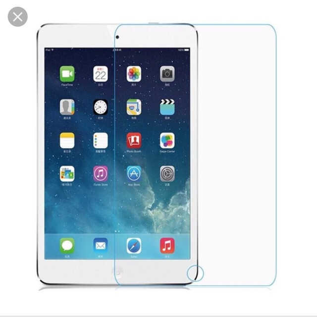 Kính cường lực cho IPad 9.7 Gen 6 2017/ 2018 chống vỡ, xước mang hình ( Trong suốt )