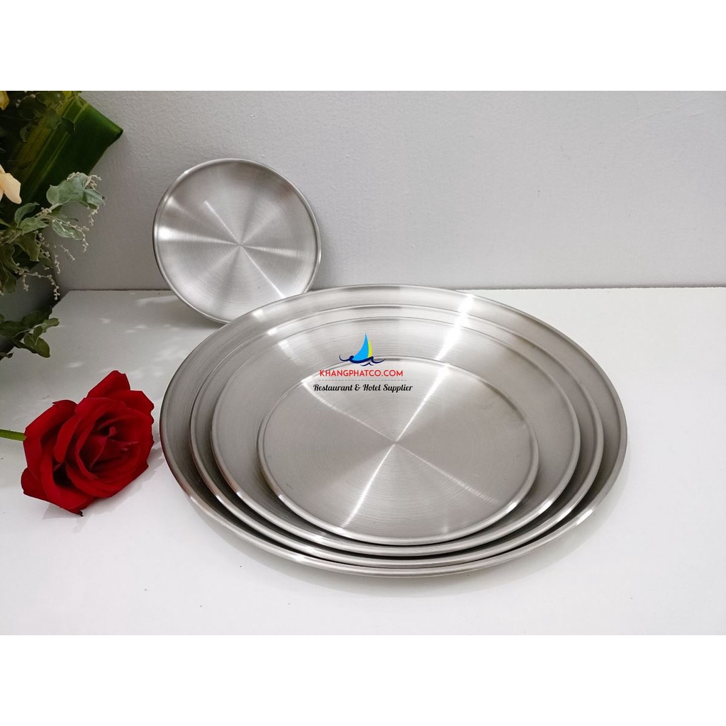 Dĩa inox vàng, dĩa inox bạc, đĩa Hàn Quốc