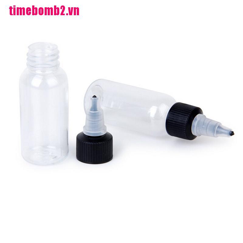 Hũ Nhựa Rỗng 30ml 1oz Đựng Mực Xăm Có Nắp Vặn Tiện Dụng