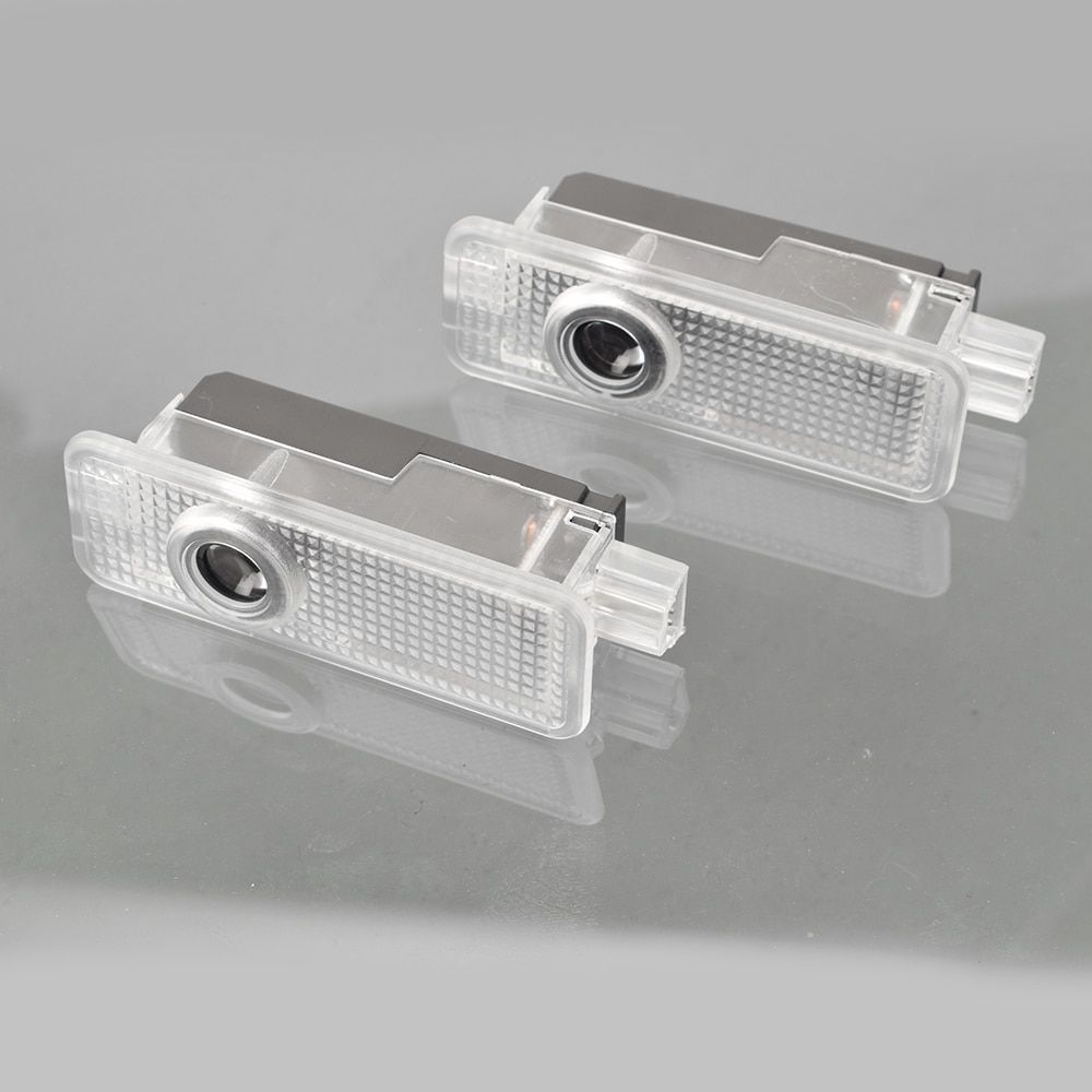 Set 2 Đèn Chào Mừng Không Dây Gắn Cửa Xe Hơi Mini Cooper One S JCW R55 R56 R58 R59 R60 F56 F60