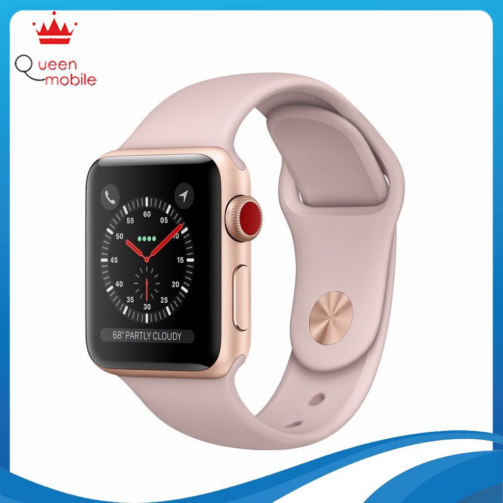 [Trả góp 0% LS] Đồng Hồ Apple Watch series 3 Gold rose 38-42mm (GPS+CEL) LTE Chính hãng Apple mới 100%