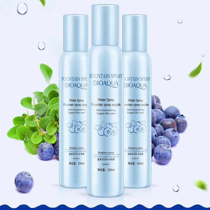 [RẺ VÔ ĐỊCH] Xịt khoáng Fountain Spray Bioaqua 150ml | BigBuy360 - bigbuy360.vn