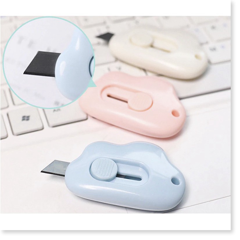 Dao Cắt Giấy GIGAHOME Dao Rọc Giấy Mini Cute Hình Đám Mây Dễ Thương Học Sinh Văn Phòng 9448