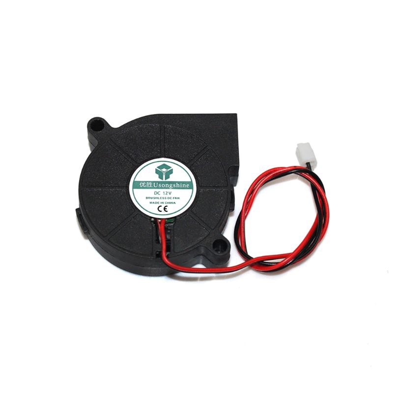 Quạt tản nhiệt 5015 50x50x15mm 5V 12V 24V 2 pin không chổi than chuyên dụng cho máy in 3D