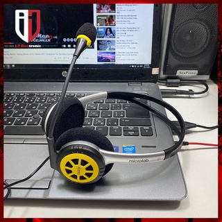 Tai nghe chụp tai chuyên game cao cấp Microlab K250 headphone máy vi tính laptop có dây