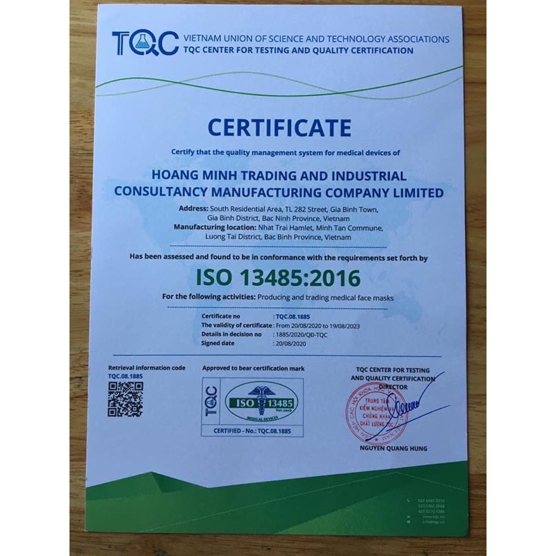 Hộp Khẩu Trang Y Tế 4 Lớp,Hộp 50 Chiếc Hàng CTY XK Có Tem Và Giấy Kiểm Định Của CTY | BigBuy360 - bigbuy360.vn