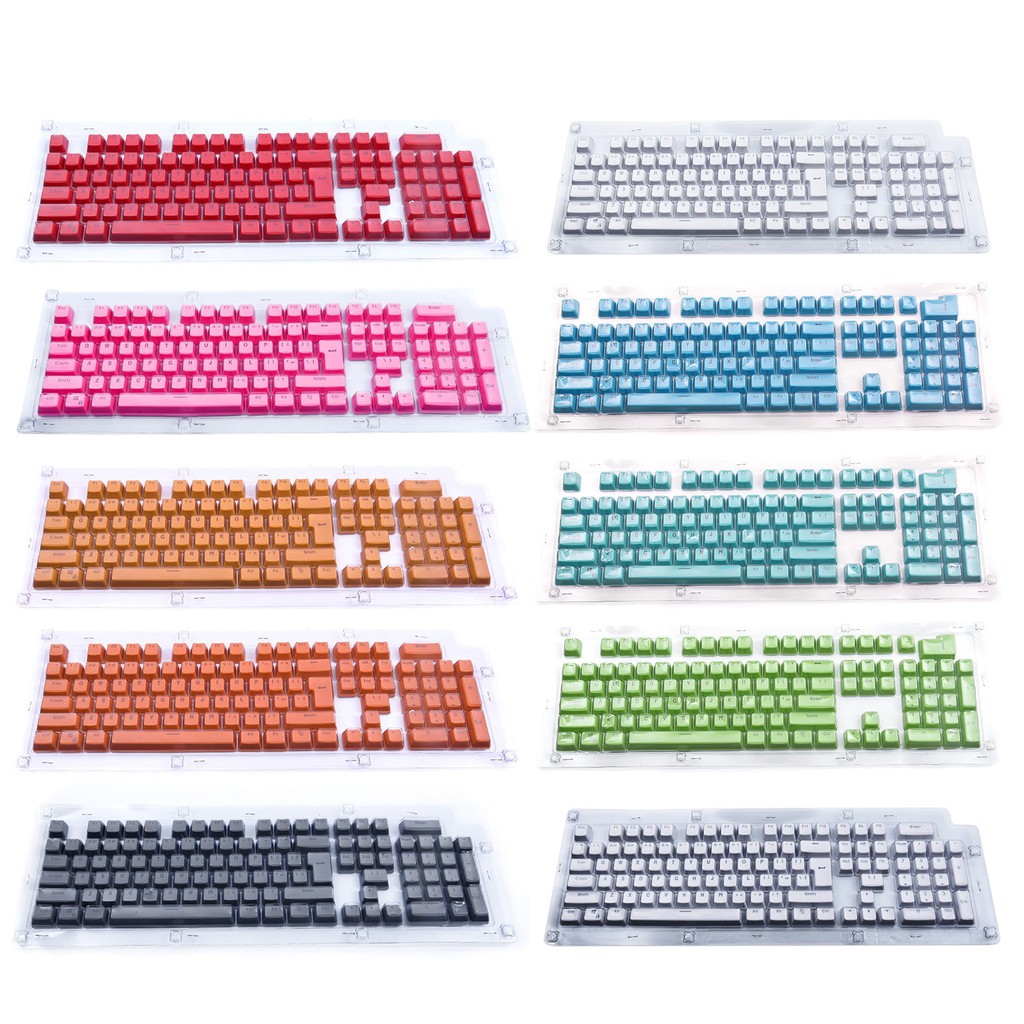 Bộ 104 key cap PBT Backlit cho bàn phím cơ Cherry MX