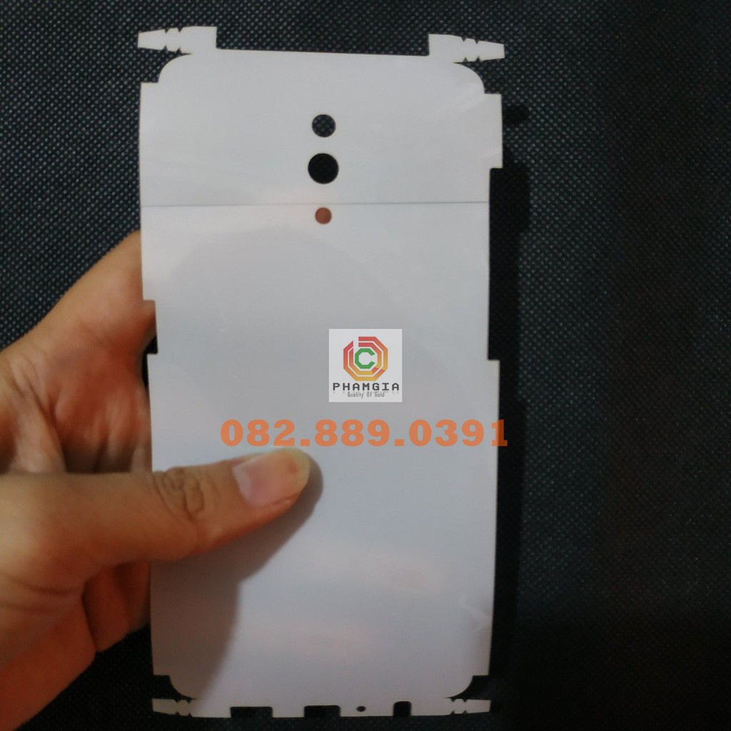 Dán PPF bóng, nhám cho oppo f11 /a9 2020/a5 2020/oppo reno màn hình, mặt lưng, full lưng viền siêu bảo vệ