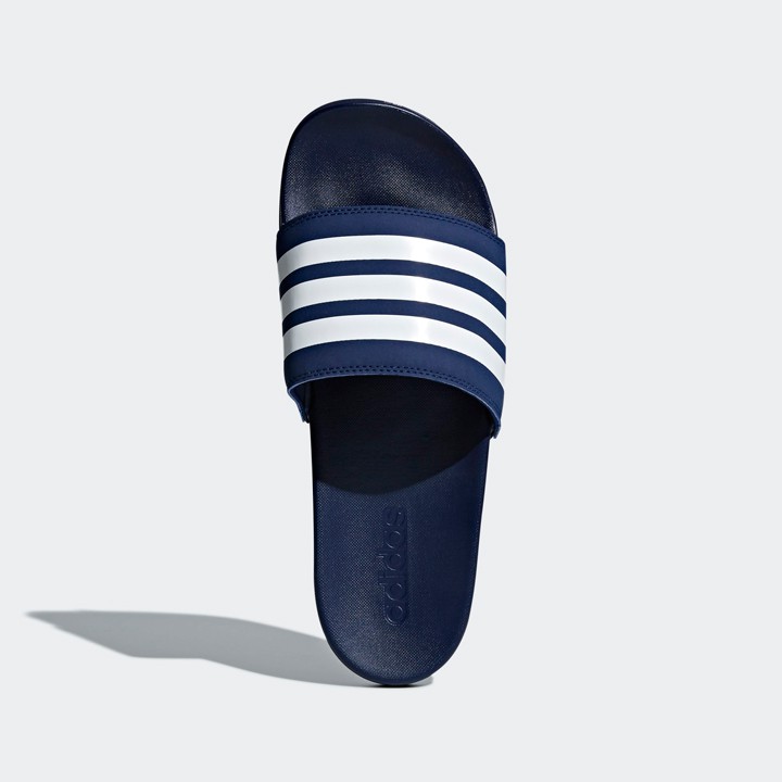 Dép Adidas Adilette Comfort - Dark Blue/ Cloud White