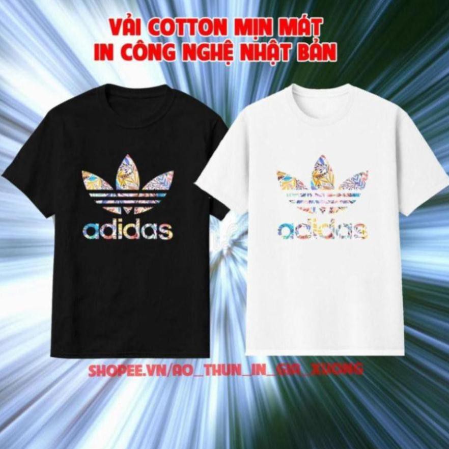 Áo thun adidas art cách điệu, áo adidas nam nữ, vải cotton mịn mát, công nghệ in nhật bản, áo thun 2021