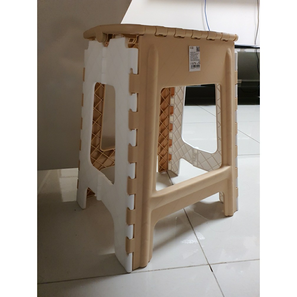 GHẾ NHỰA XẾP CAO DUY TÂN-Kích thước 33,7 x 29,2 x 42,4 cm