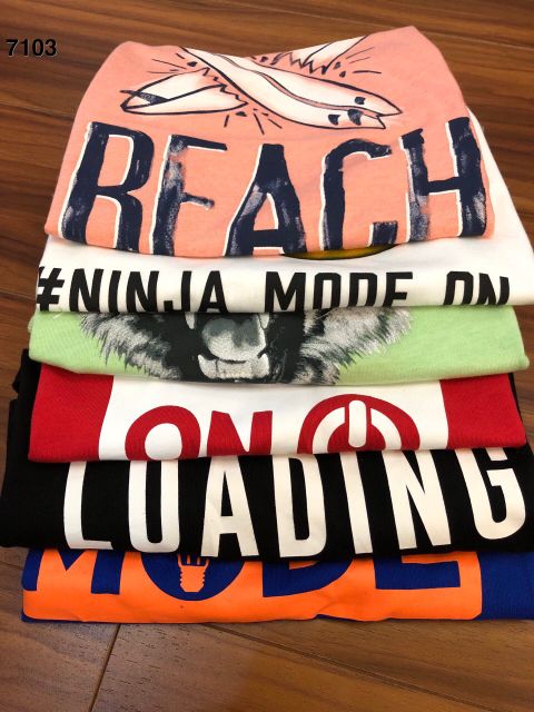 Áo bé trai nhiều màu sát nách Cambodia dư xịn