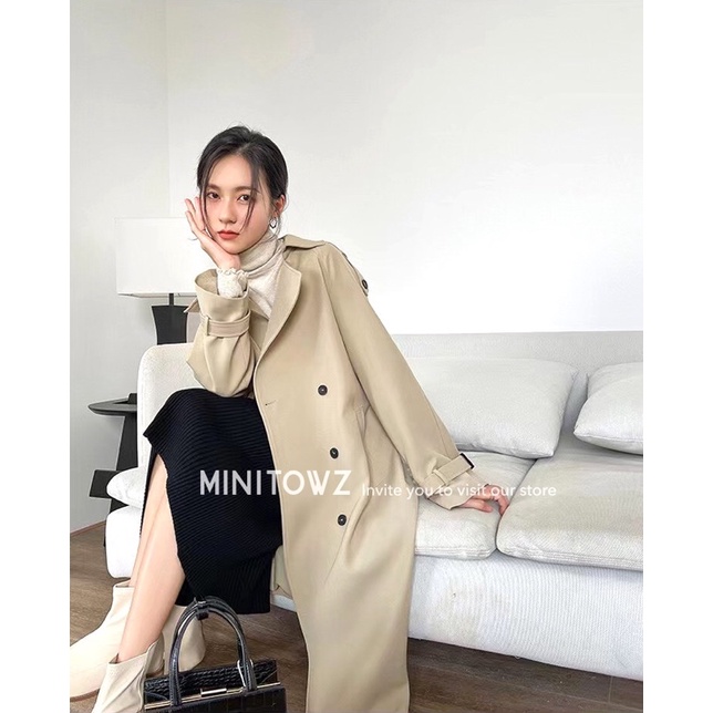 Trendcoat dáng dài