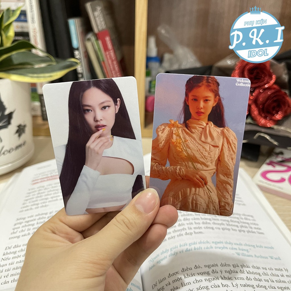 Bộ Card Cứng In Hình Idol Jennie Blackpink Bo Góc Sang Trọng – Quà Tặng Kpop