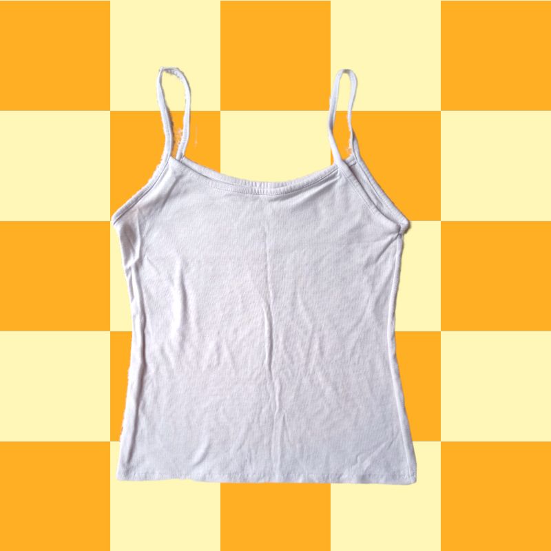 Áo 2 dây trắng 2ndhand